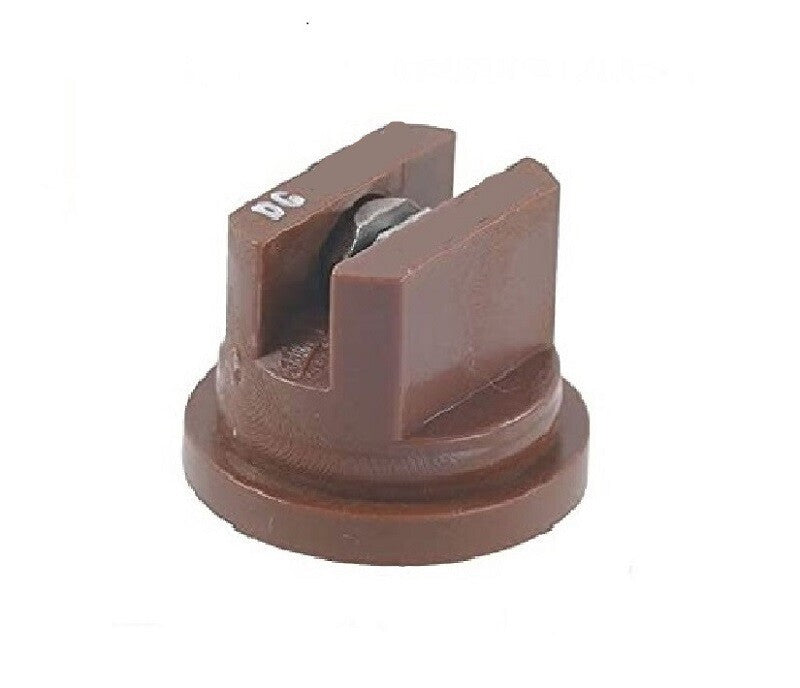 DURAFORCE TeeJet Drift Guard Flat Spray Tip Brown 80° Polymer w/ SS Insert DG8005-VS
