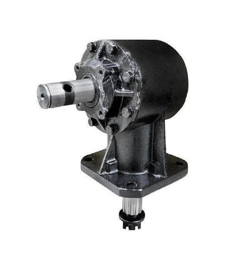 DURAFORCE 40HP Gearbox 1-3/8" Smooth Input & 12 Spline Output Shaft For 4' & 5' Cutters