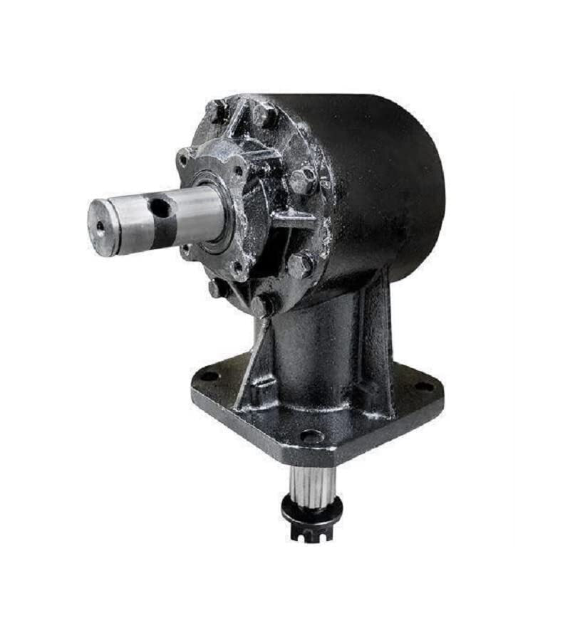 DURAFORCE 40HP Gearbox 1-3/8" Smooth Input & 12 Spline Output Shaft For 4' & 5' Cutters