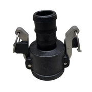 DURAFORCE 1.25" Poly Female Coupler - Hose Shank USA Made 125C