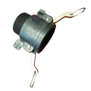 DURAFORCE 1.25" Poly Female Coupler - Male NPT Coupler USA Made 125B