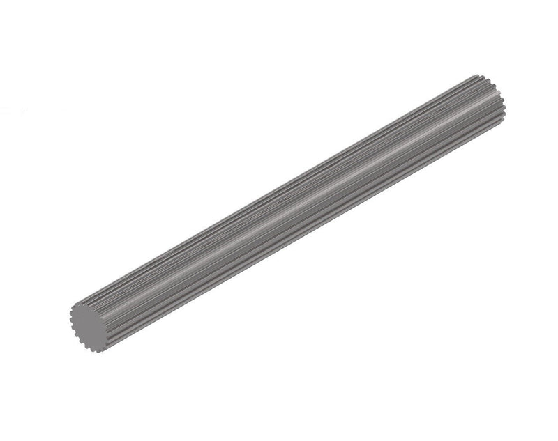 DURAFORCE Weasler 3 Foot Splined Shaft 1-11/16" x 20 Spline 14N, 35N & 44N Series 404-2720