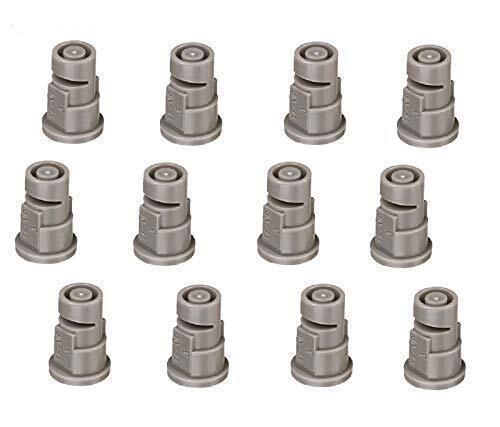 DURAFORCE Pack of 12 - TeeJet Polymer Wide Angle Spray Tips Rated 0.6 GPM @ 40 PSI TF-VP3