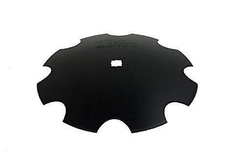 DURAFORCE 16" Notched Disc Harrow Blades 1" x 1-1/8" Square 9 Gauge 3.5 MM N1691118