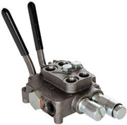 DURAFORCE Cross Hydraulic Valve Double Spool Directional Control Mono-block 3-Position
