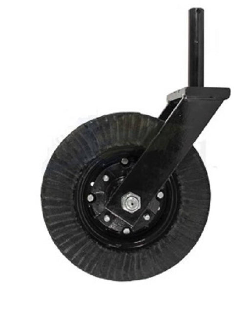 DURAFORCE Tail Wheel Assembly Fits 1.5" Shank x 15-3/8" Tire OD x 4.25 Usable Shaft Length