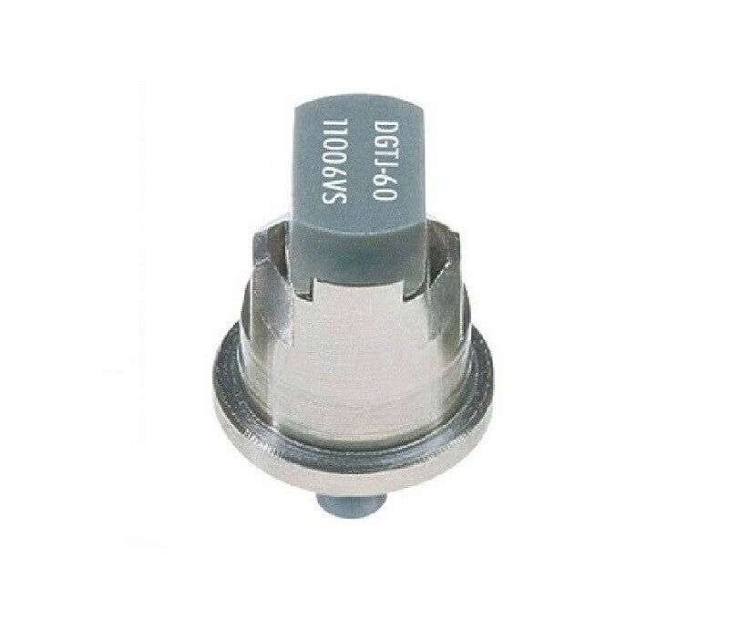 DURAFORCE TeeJet DG TwinJet Drift Guard Twin Flat Gray Spray Tip SS @ 110° DGTJ60-11006VS