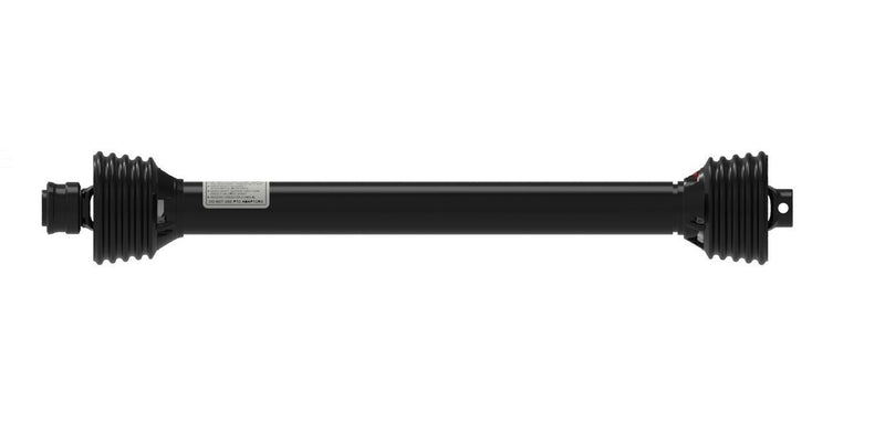 DURAFORCE 39" Complete PTO Driveline 1-3/8" 6 Spline Spring Lok x 1" Round w/1/2" Pin Hole