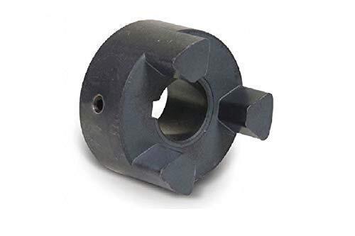 DURAFORCE 50 Series - L Jaw Shaft Coupler Half 3/8" Bore, OD 1-5/64" & Length 1-23/32"