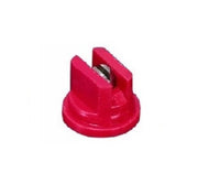 DURAFORCE TeeJet Flat Spray Tip Red 110° Polymer w/ SS Insert Visiflo TP11004VS