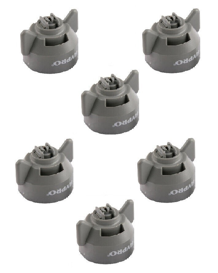 DURAFORCE 6 of Hypro Ultra-Lo Drift Gray Polymer Spray Tips 120° Rated @ 0.60 GPM 40 PSI