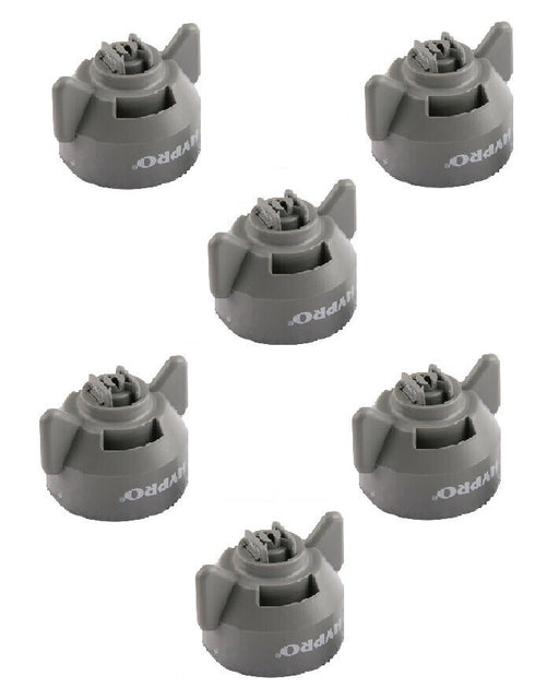 DURAFORCE 6 of Hypro Ultra-Lo Drift Gray Polymer Spray Tips 120° Rated @ 0.60 GPM 40 PSI
