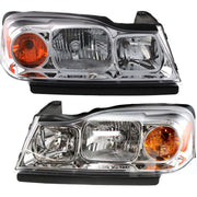 DURAFORCE Headlight Set For 2006-2007 Saturn Vue Left and Right With Bulb 2Pc