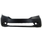 DURAFORCE Front Bumper Cover For 2011-2016 Honda Odyssey w/ fog lamp holes Primed