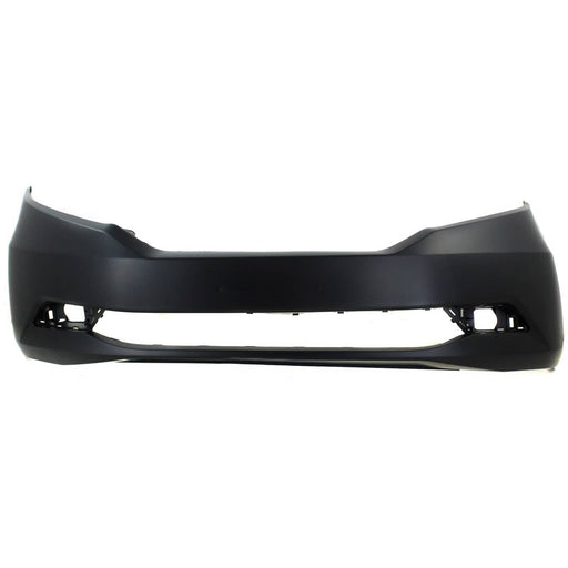 DURAFORCE Front Bumper Cover For 2011-2016 Honda Odyssey w/ fog lamp holes Primed