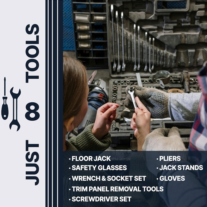 DURAFORCE AC Condenser For 2014-18 Chevy Silverado 1500 GMC Sierra 1500 5.3L 6.2L Gas/Flex