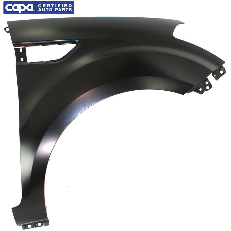DURAFORCE Front Passenger Side Fender For 2010-2013 Kia Soul Primed Steel CAPA KI1241129C