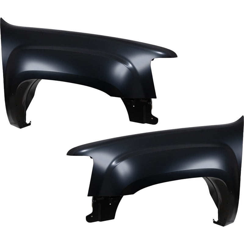 DURAFORCE Fender For 2007-2013 GMC Sierra 1500 Set of 2 Front Left & Right Primed Steel