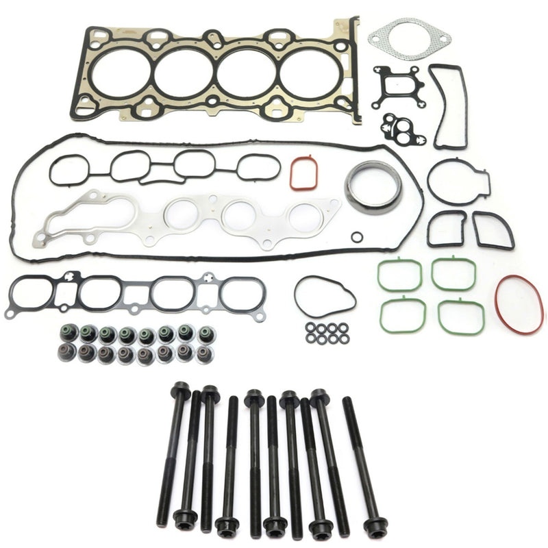 DURAFORCE Head Gasket Set Kit For 2006-09 Mazda 3 with Cylinder Head Bolt 4 Cyl 16 Valves