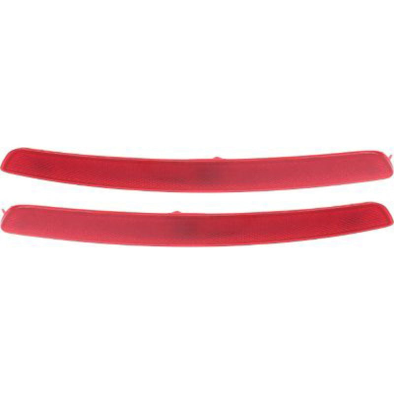 DURAFORCE Rear Left and Right Side Bumper Reflector Set For 2012-2016 Volkswagen Beetle