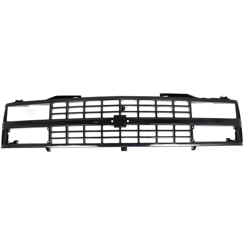 DURAFORCE Grille Assembly Black For 1988-93 Chevrolet C1500 K1500 C2500 K2500 C3500 K3500