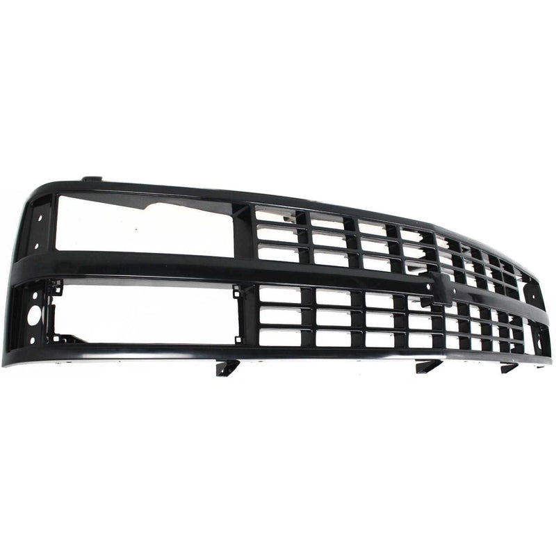 DURAFORCE Grille Assembly Black For 1988-93 Chevrolet C1500 K1500 C2500 K2500 C3500 K3500