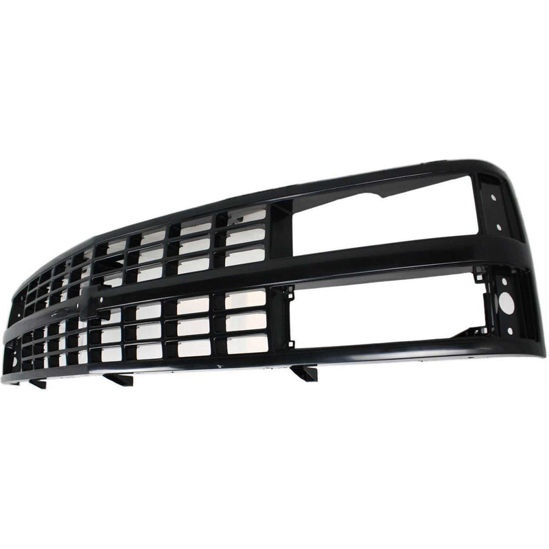 DURAFORCE Grille Assembly Black For 1988-93 Chevrolet C1500 K1500 C2500 K2500 C3500 K3500