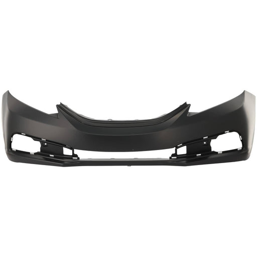 DURAFORCE Front Bumper Cover For 2013-2015 Honda Civic EX EX-L LX Si Sedan Primed