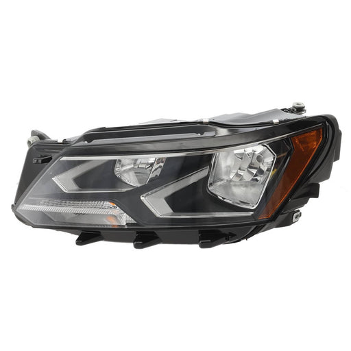 DURAFORCE Halogen Headlight Headlamp For 2016-2019 Volkswagen Passat Driver Side