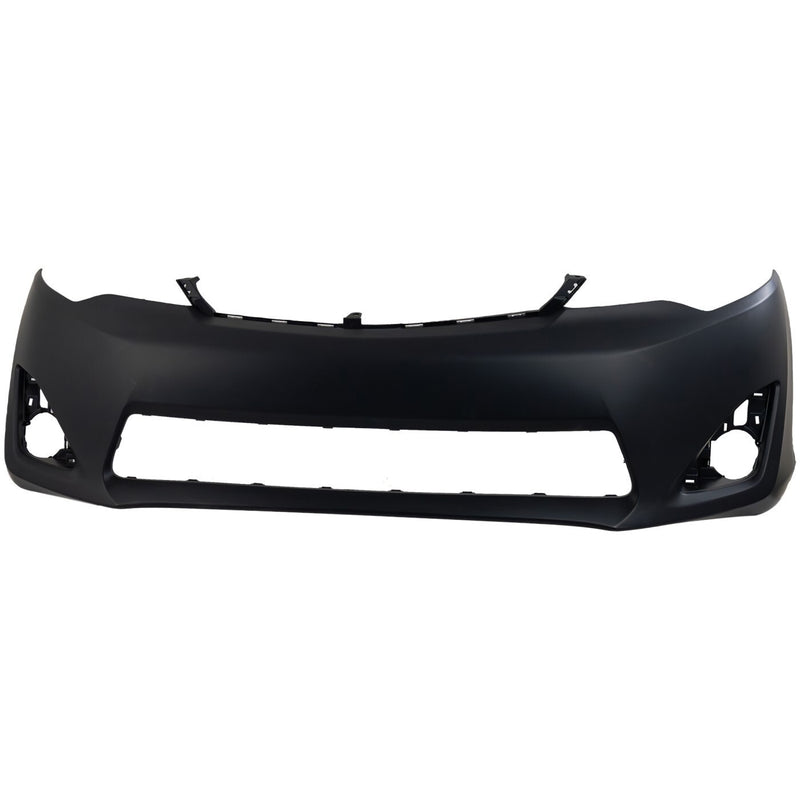 DURAFORCE Front Bumper Cover Primed For 2012-2014 Toyota Camry L LE XLE Hybrid - CAPA