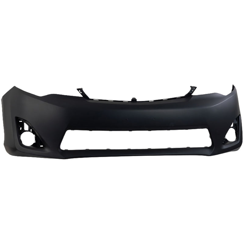 DURAFORCE Front Bumper Cover Primed For 2012-2014 Toyota Camry L LE XLE Hybrid - CAPA