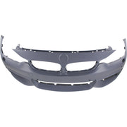 DURAFORCE Front Bumper Cover For 14-16 BMW 428i 435i 17-20 430i Primed with Fog Lamp Holes