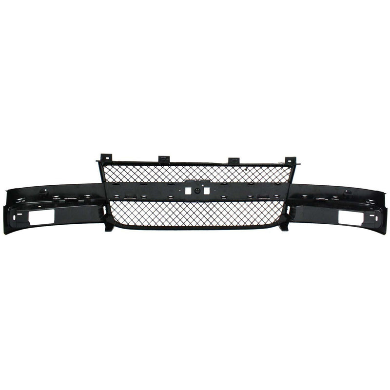 DURAFORCE Grille Assembly For 03-23 Chevrolet Express 3500 2500 03-14 GMC Savana 1500 Gray