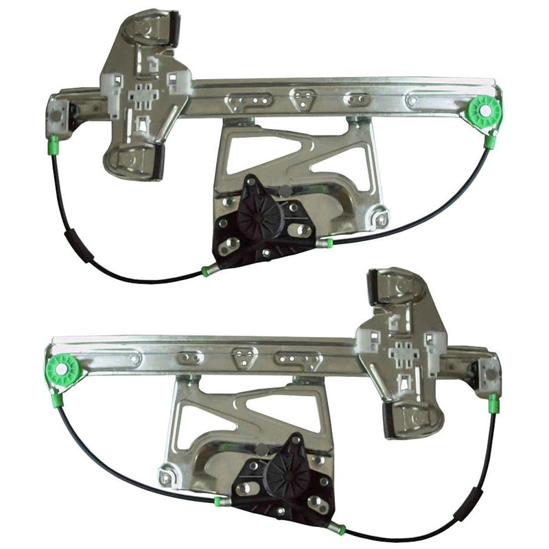DURAFORCE Power Window Regulator Set For 2000-2005 Cadillac DeVille Front 2Pcs