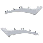 DURAFORCE Grille Trim Set For 2016-2023 Mazda CX-9 Driver and Passenger Side Lower Chrome