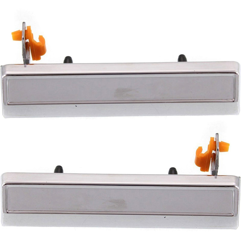 DURAFORCE Exterior Door Handle For 82-94 Chevrolet S10 80-90 Caprice Set of 2 Front Chrome