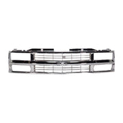 DURAFORCE Grille Assembly Chrome For 1994-1999 Chevrolet C1500 K1500 1995-1999 Tahoe