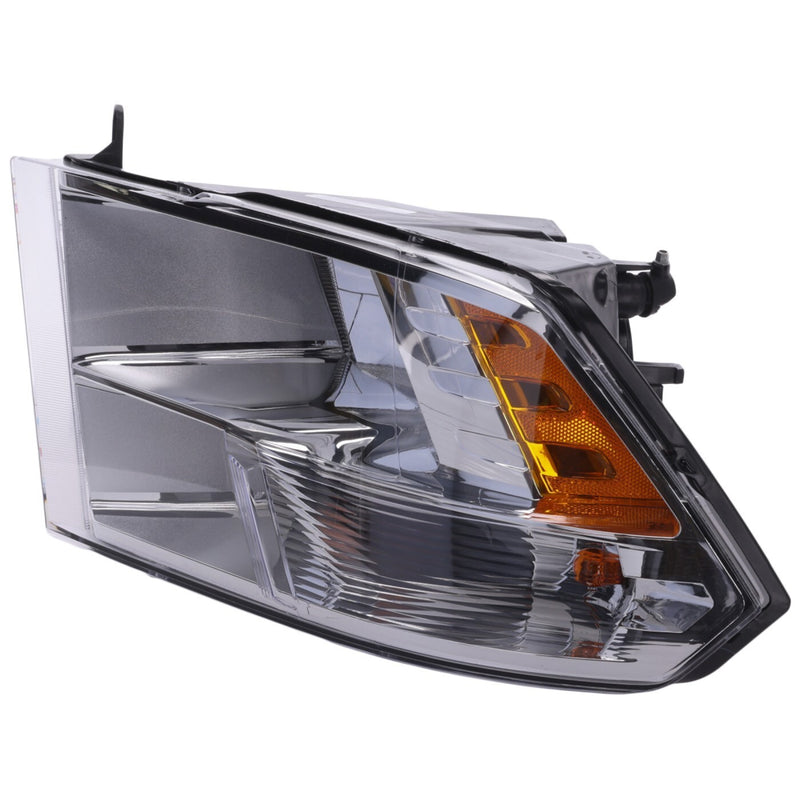 DURAFORCE Headlight For 13-18 Ram 1500 2500 3500 19-24 Ram 1500 Classic Left Side Chrome