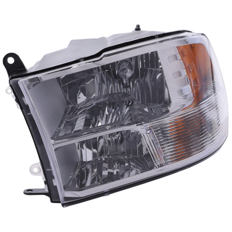 DURAFORCE Headlight For 13-18 Ram 1500 2500 3500 19-24 Ram 1500 Classic Left Side Chrome