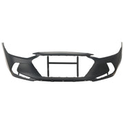 DURAFORCE Front Bumper Cover For 2017-2018 Hyundai Elantra Primed Built 86510F3000