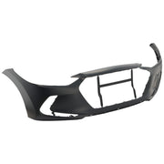 DURAFORCE Front Bumper Cover For 2017-2018 Hyundai Elantra Primed Built 86510F3000