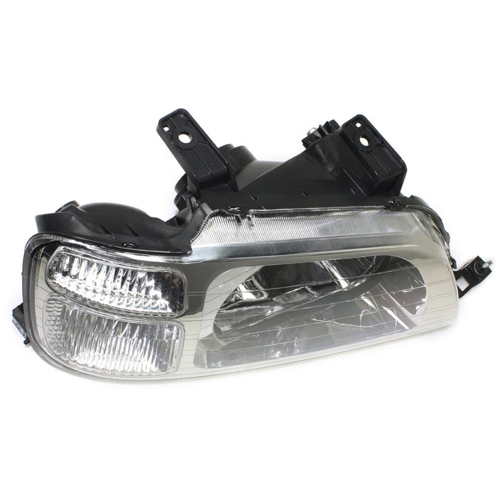 DURAFORCE Driver and Passenger Side Headlights For Honda CR-V 1997-2001 Halogen EX LX SE