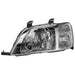 DURAFORCE Driver and Passenger Side Headlights For Honda CR-V 1997-2001 Halogen EX LX SE