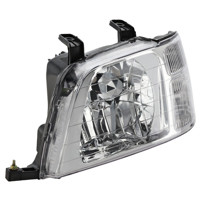 DURAFORCE Driver and Passenger Side Headlights For Honda CR-V 1997-2001 Halogen EX LX SE
