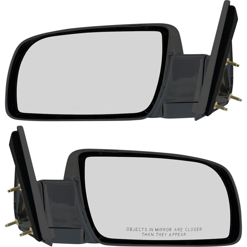 DURAFORCE Mirrors For 1988-1998 Chevrolet K1500 C1500 Driver and Passenger Side Paintable