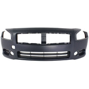 DURAFORCE Front Bumper Cover For 2009-2014 Nissan Maxima w/ fog lamp holes Primed