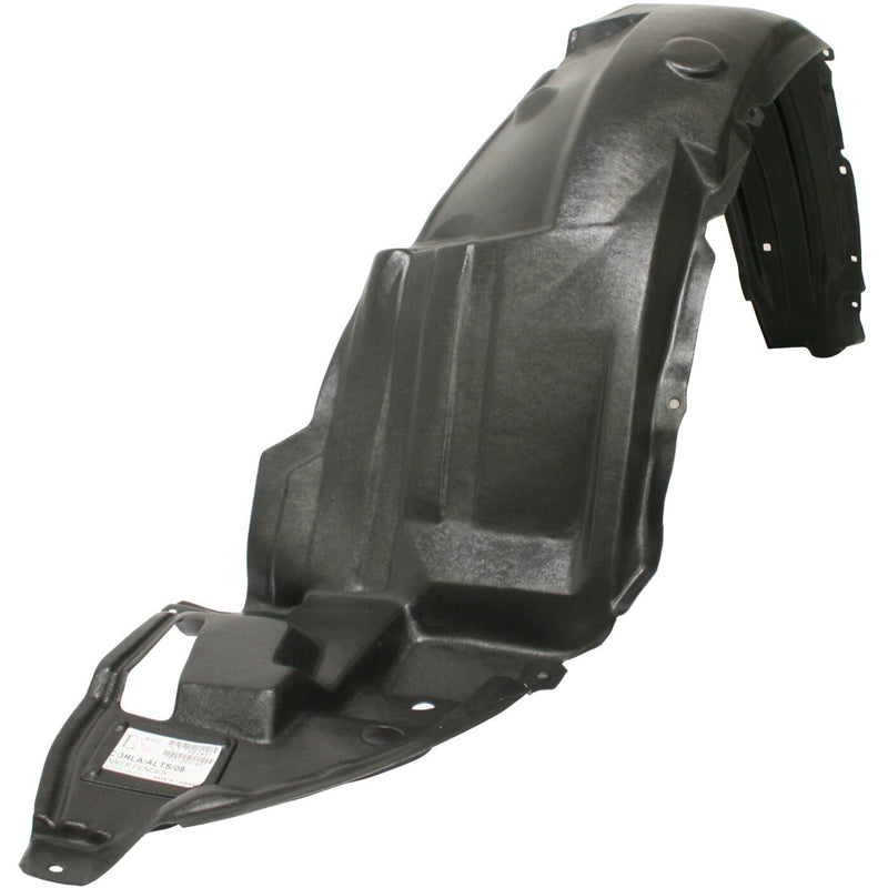 DURAFORCE Fender Liner Set For 2009-2010 Toyota Corolla Front Left and Right 2Pc