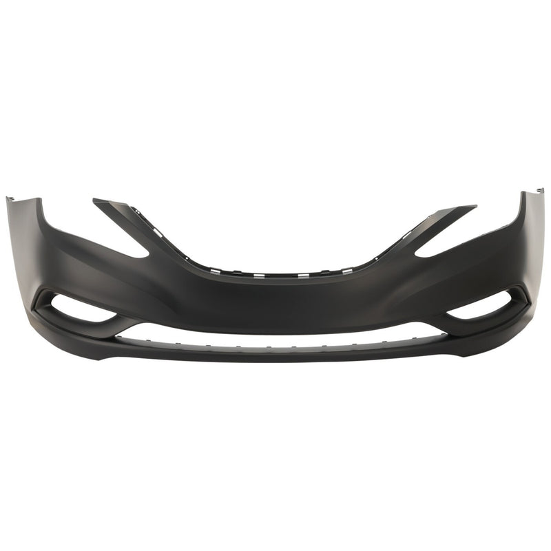 DURAFORCE Bumper Cover For 2011-2013 Hyundai Sonata with Fog Light Holes and Spoiler Holes