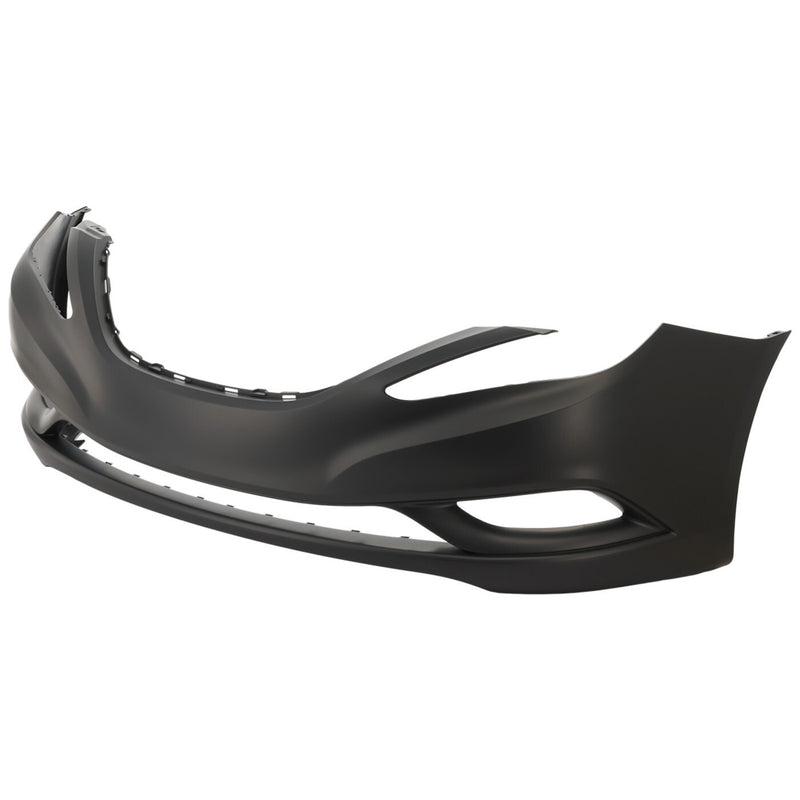 DURAFORCE Bumper Cover For 2011-2013 Hyundai Sonata with Fog Light Holes and Spoiler Holes