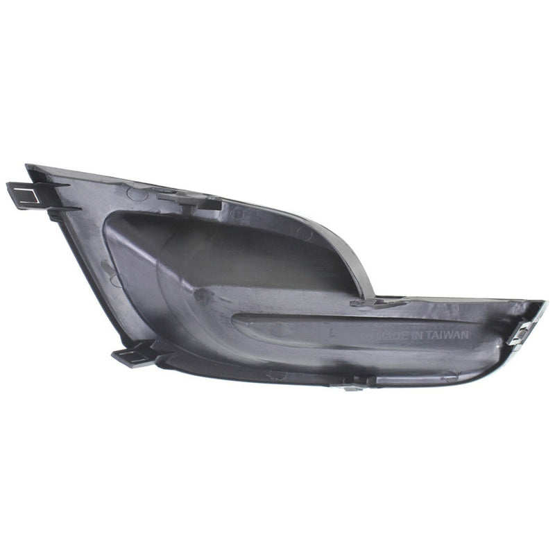 DURAFORCE Fog Light Cover Set For 2013-2015 Nissan Altima Front Driver and Passenger Black